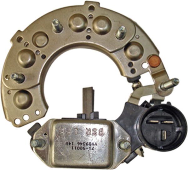 ISU15 - PLAQ.ALT. CON REG. HITACHI ISUZU - NISSAN - 6 DIODOS